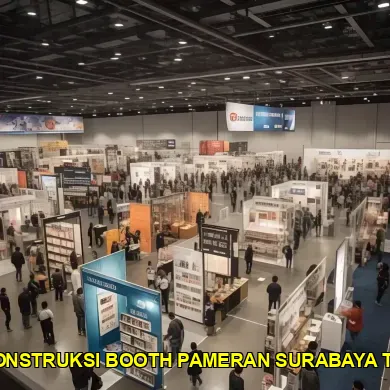 5 Alasan Memilih Layanan Konstruksi Booth Pameran di Tunjungan